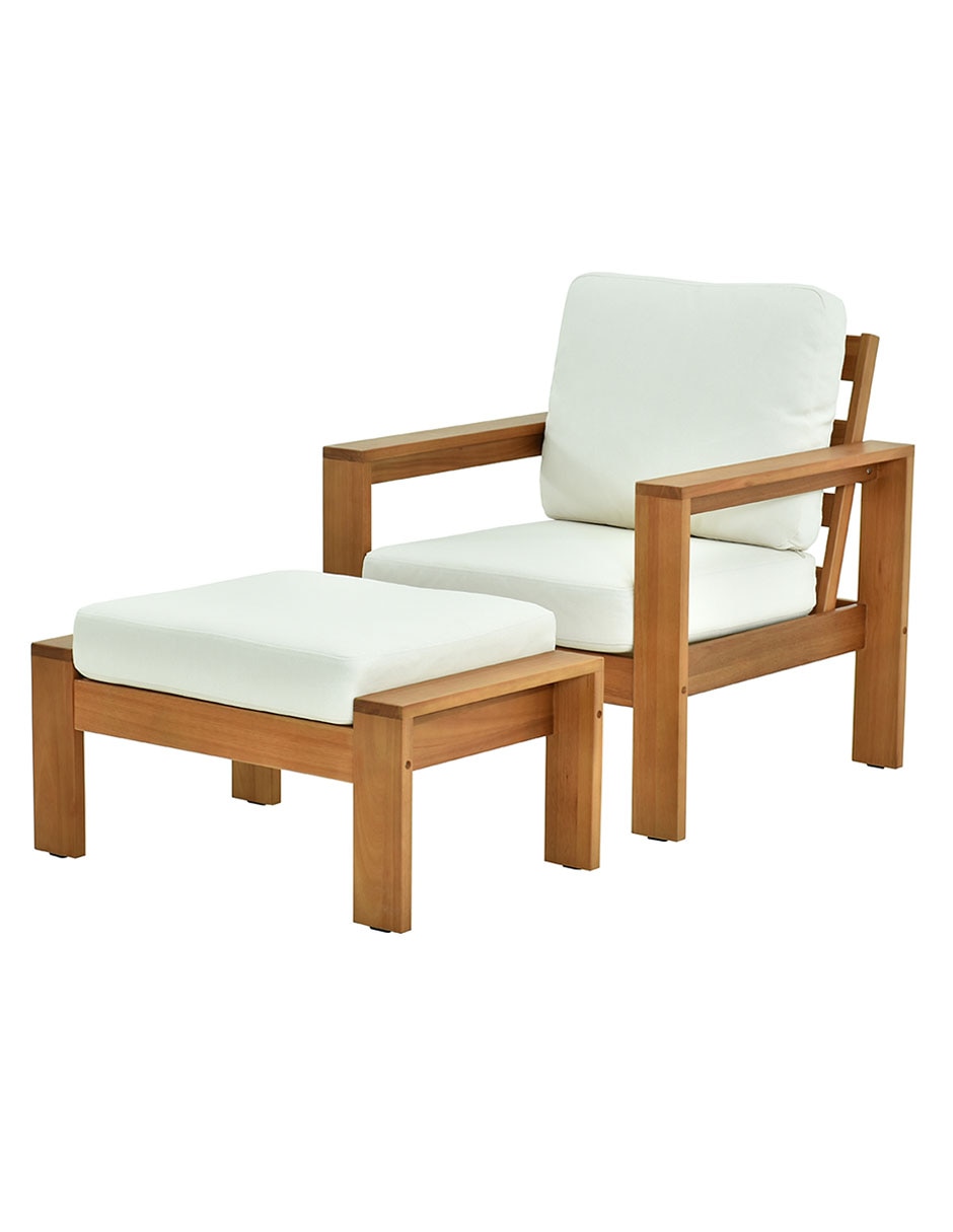 Taburete Amelia de madera 4