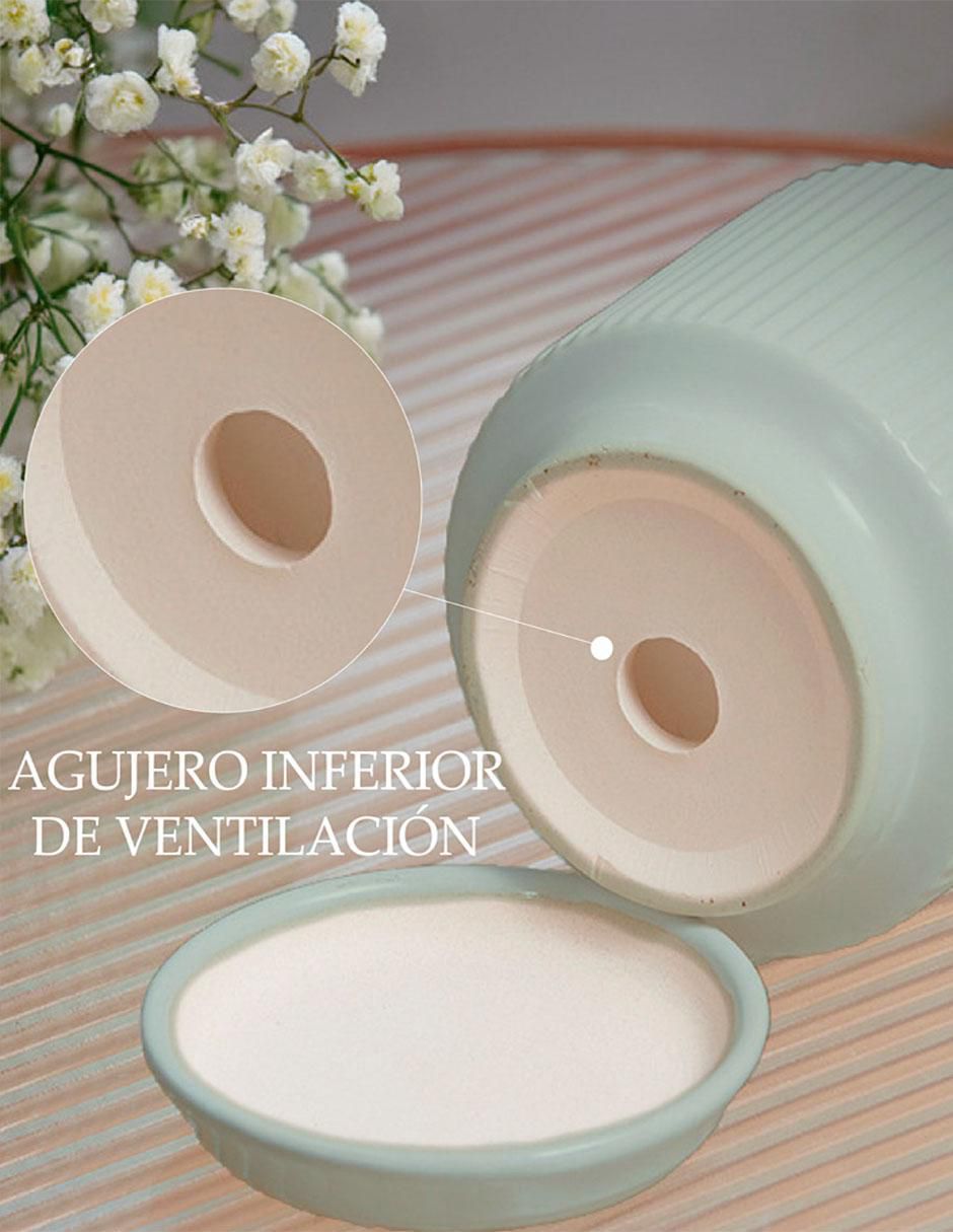 Maceta con base de cerámica 4