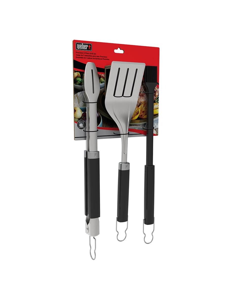 Set utensilios para asar de acero inoxidable 2