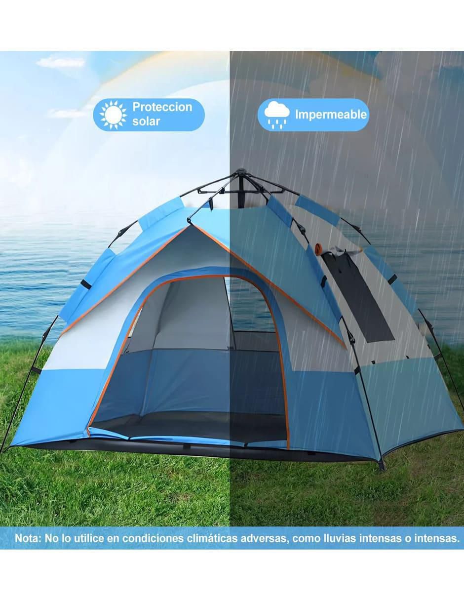 Carpa Belug ancho 189 cm x largo 189 cm 5