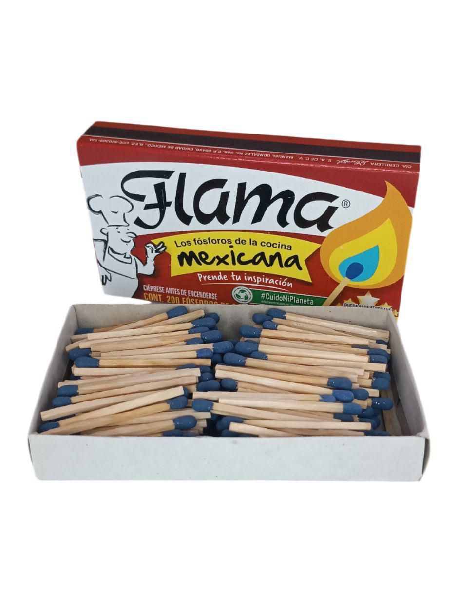 Paquete de fósforos parrillero 3