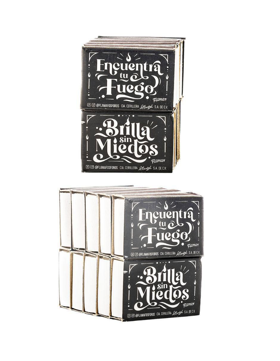 Paquete de fósforos parrillero 3