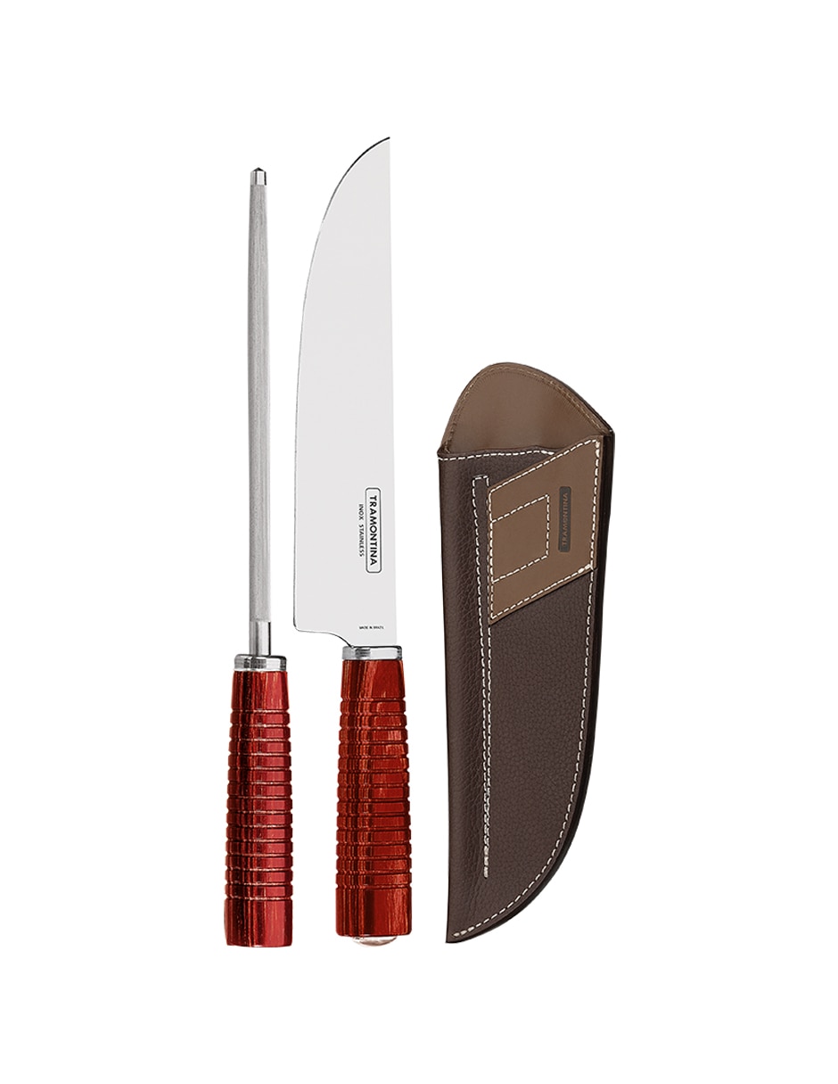 Set de cuchillos carnicero polywood 3 piezas