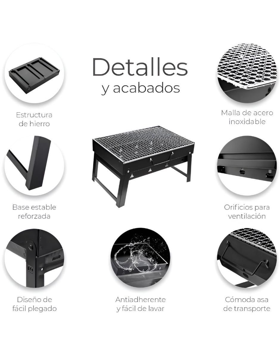 Asador de carbón 2