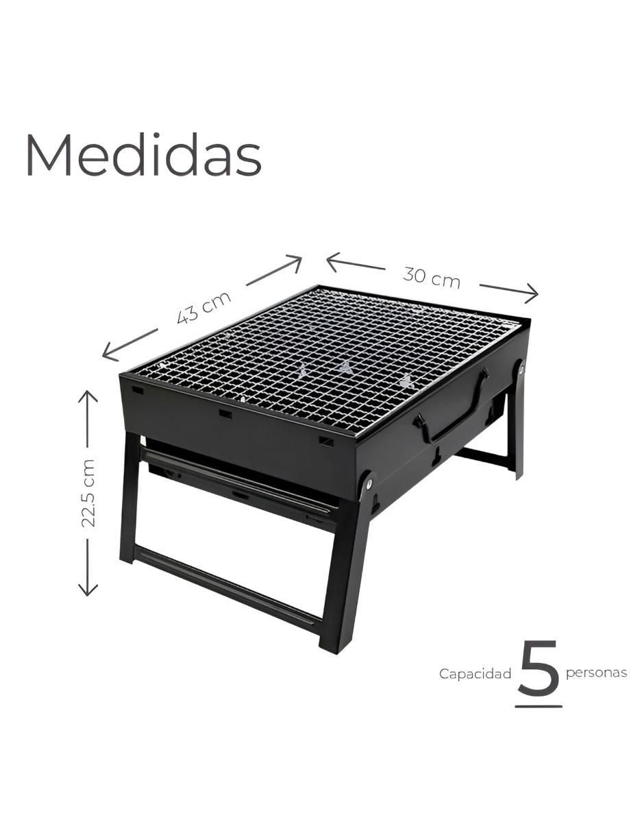 Asador de carbón 6
