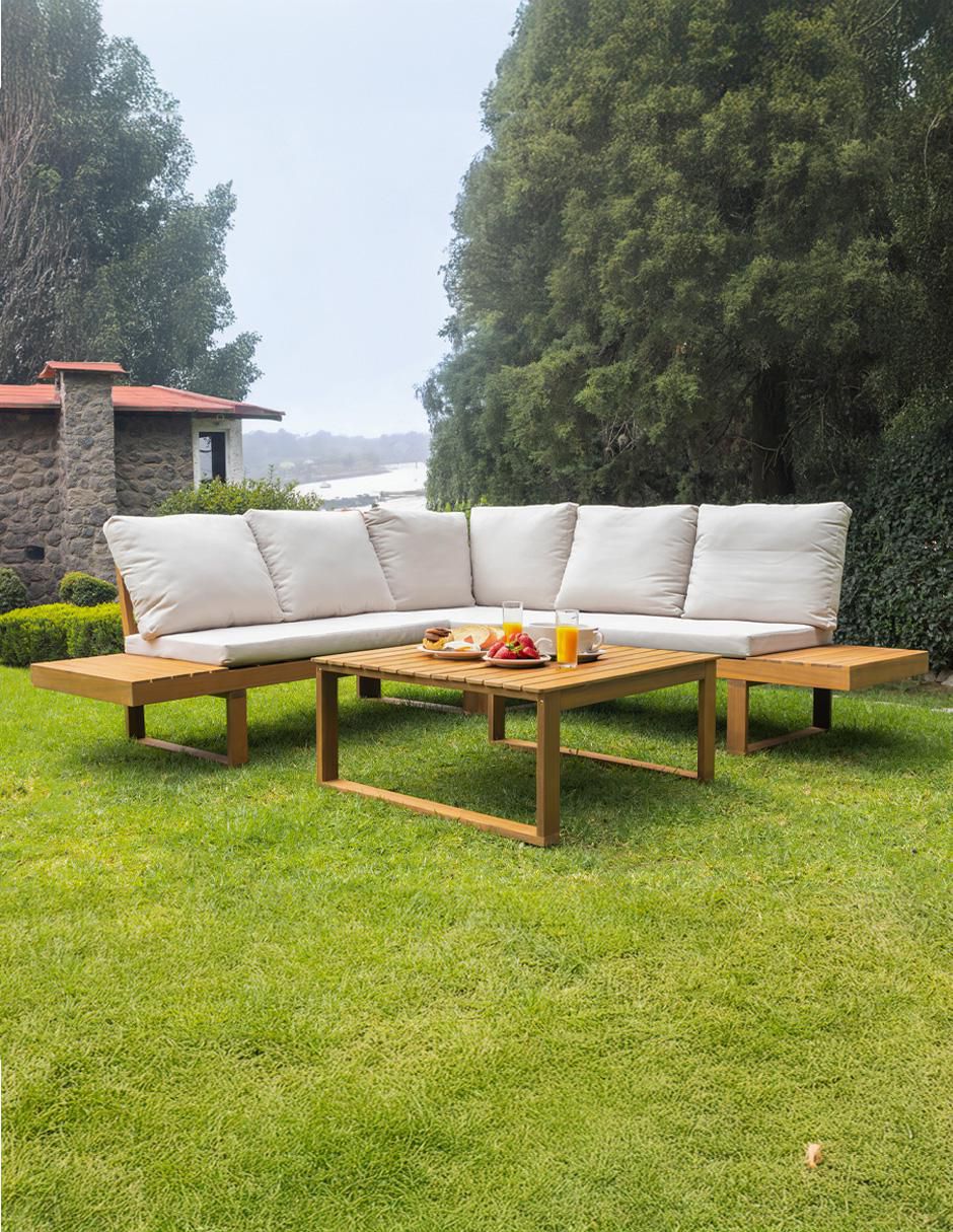 Set modular Lectus de madera 10