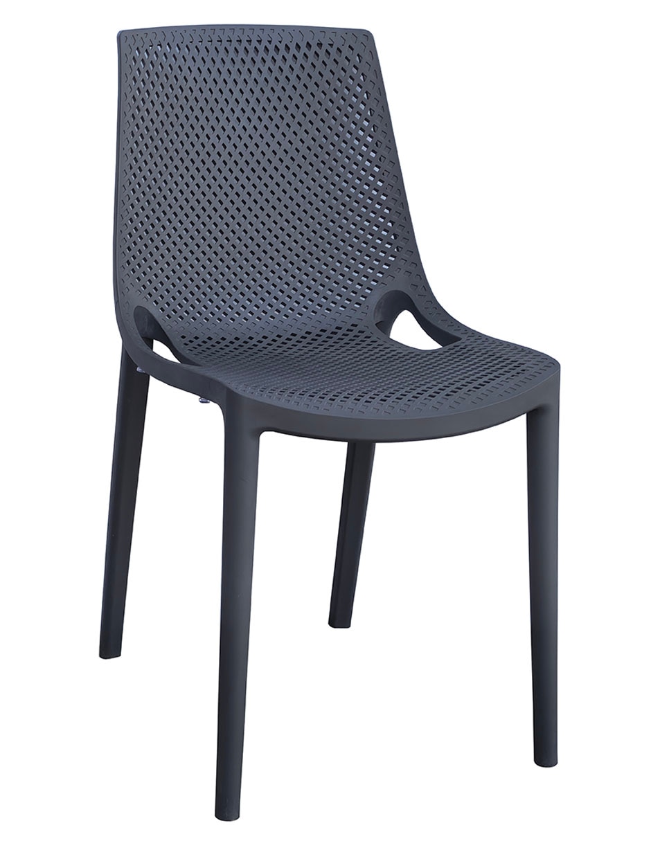 Silla sin brazos Meilin de plástico 3