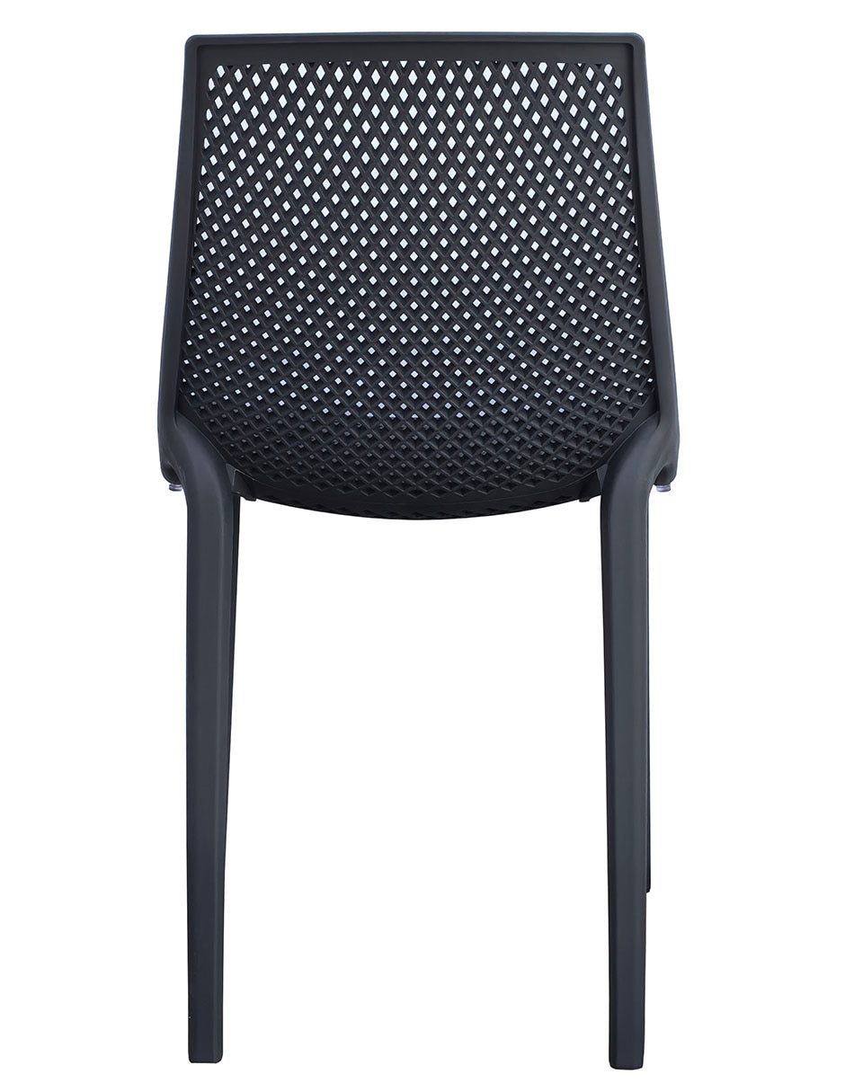 Silla sin brazos Meilin de plástico 5