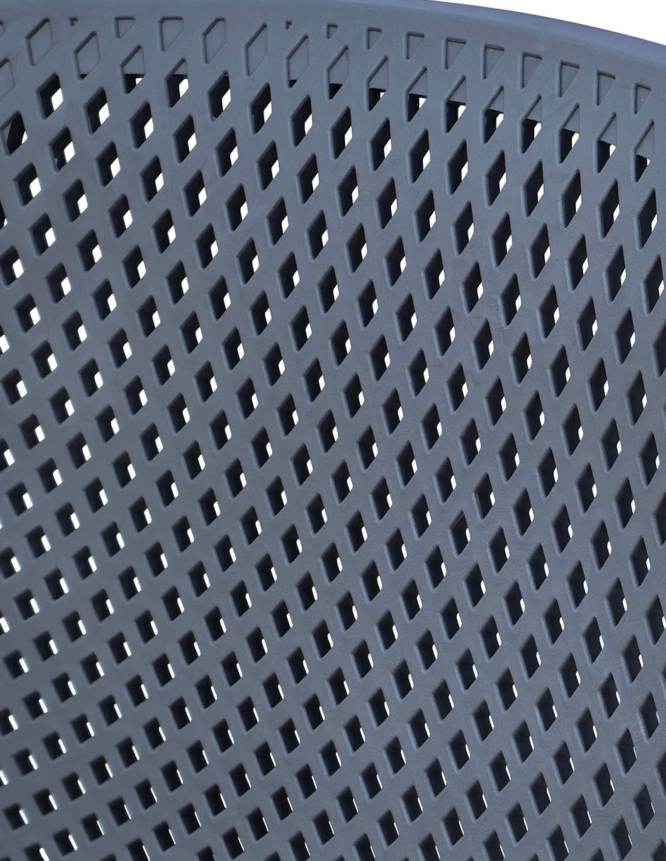 Silla sin brazos Meilin de plástico 6