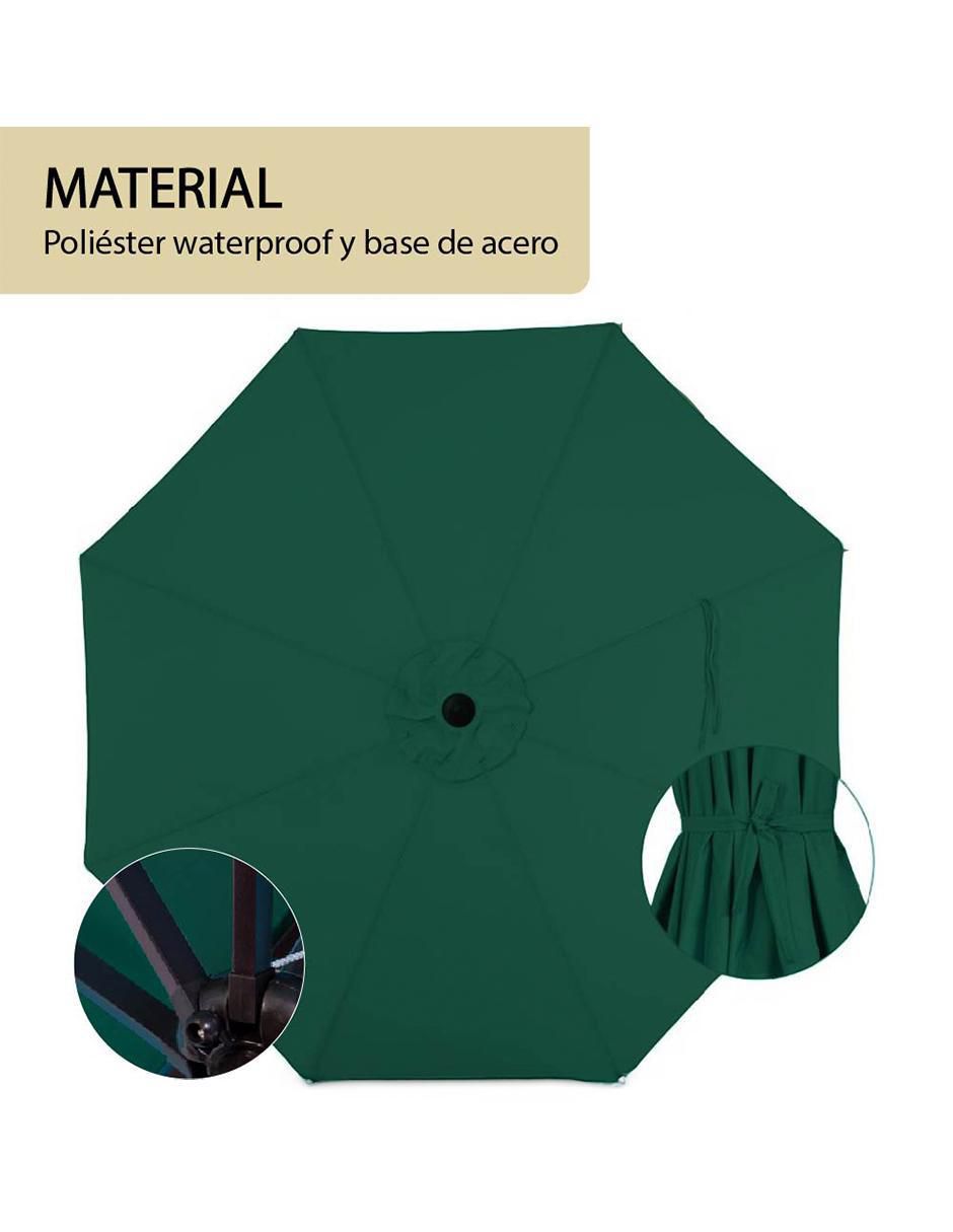 Sombrilla para jardín 7
