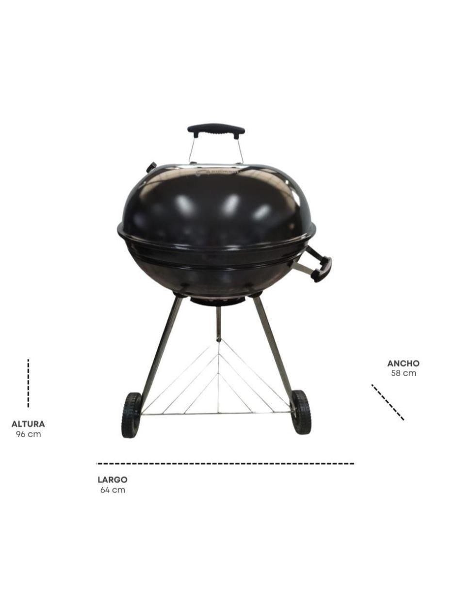 Asador de carbón ASA-22 4