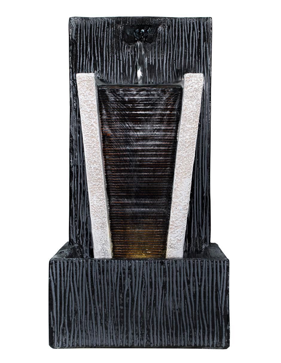 Fuente de agua con luz de poliresina 1