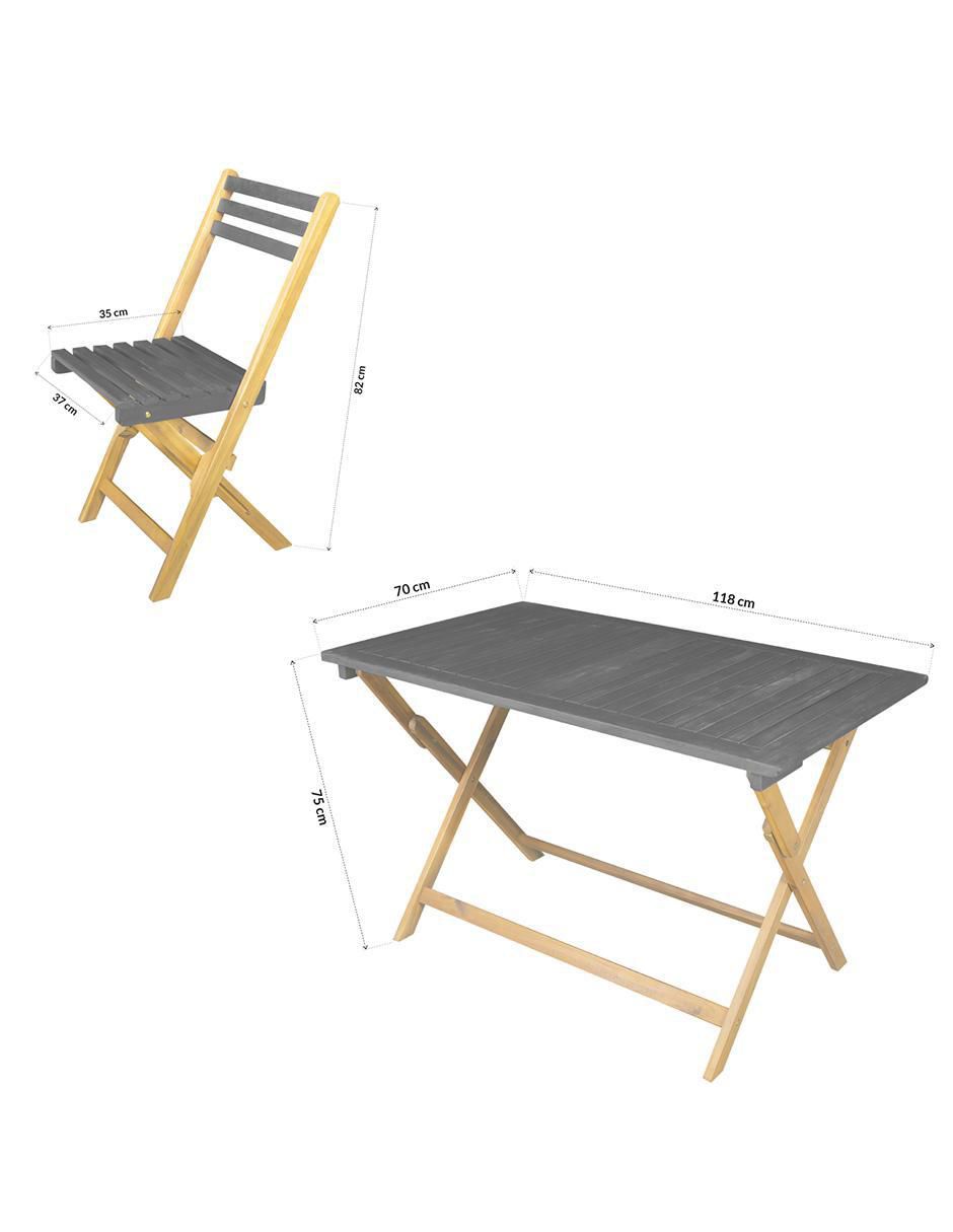 Set terraza Cody 4 10