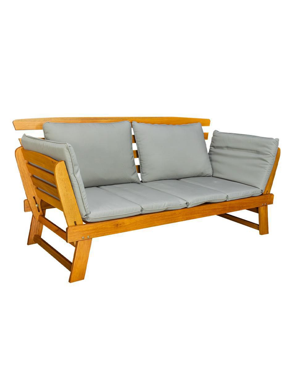 Camastro Lassi de madera acacia 3