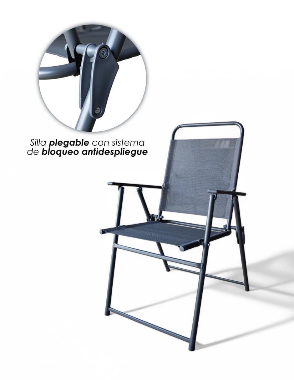 Comedor Jardín para 4 personas de cristal 5