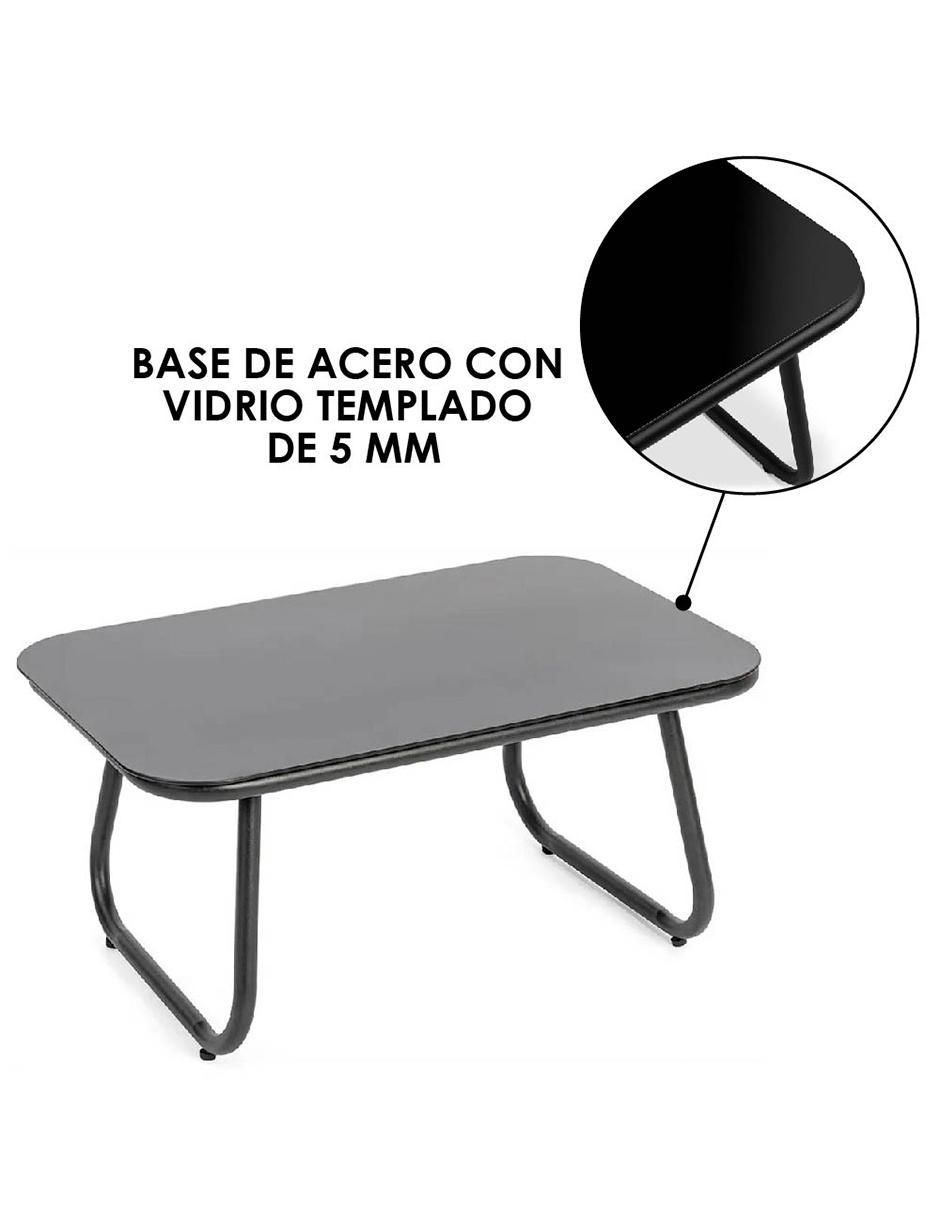 Sala 4 piezas Jardín de acero 5
