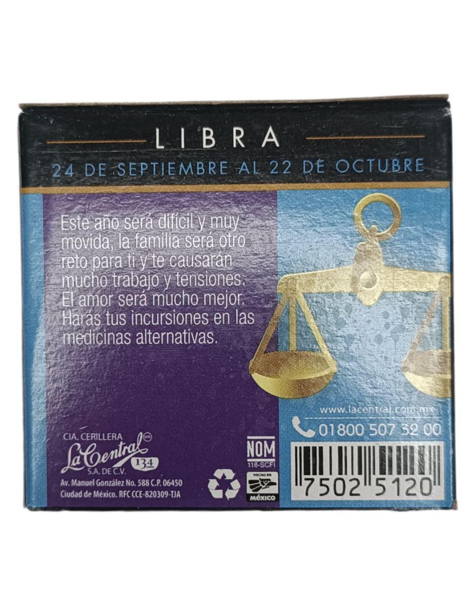 Paquete de cerillos 6