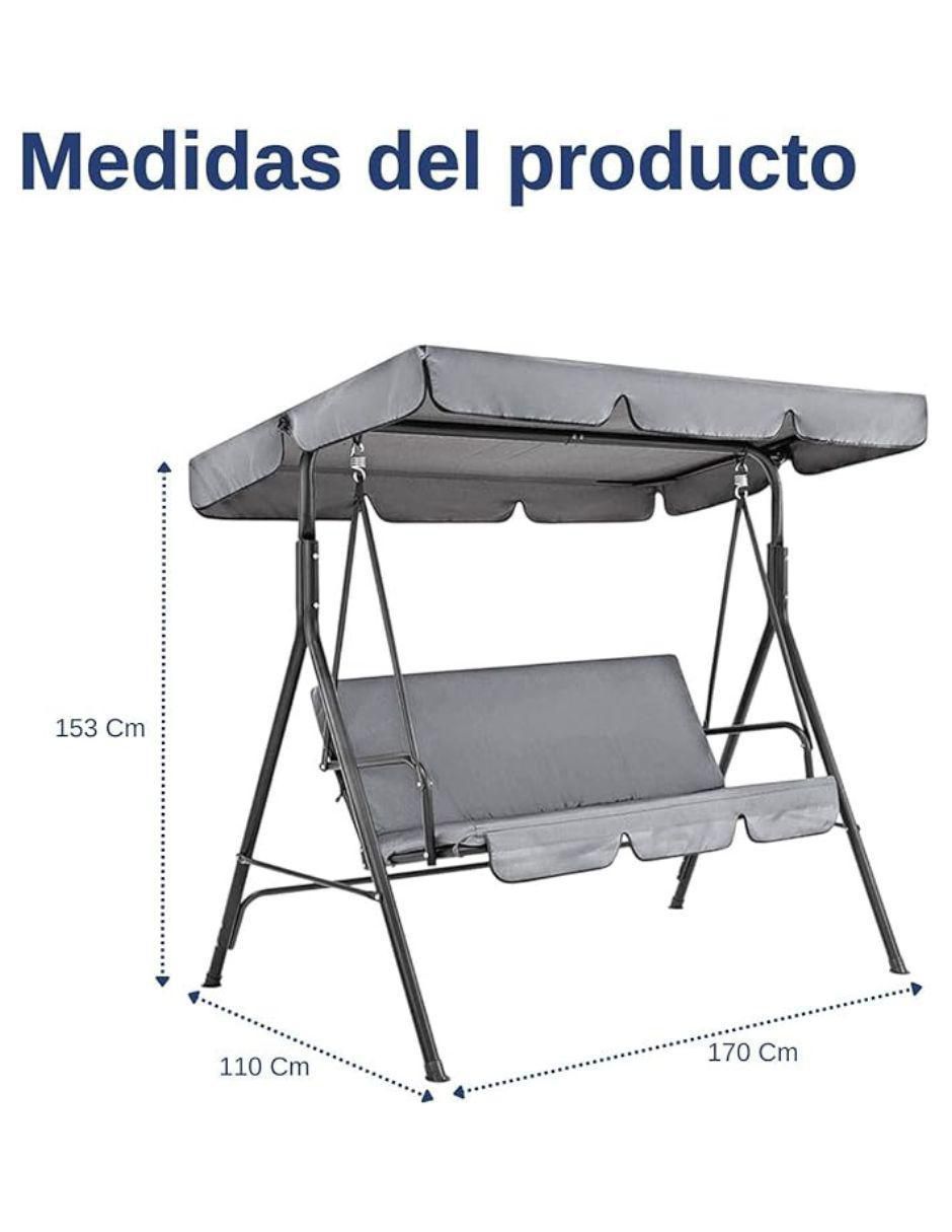 Columpio de jardín bluelander
