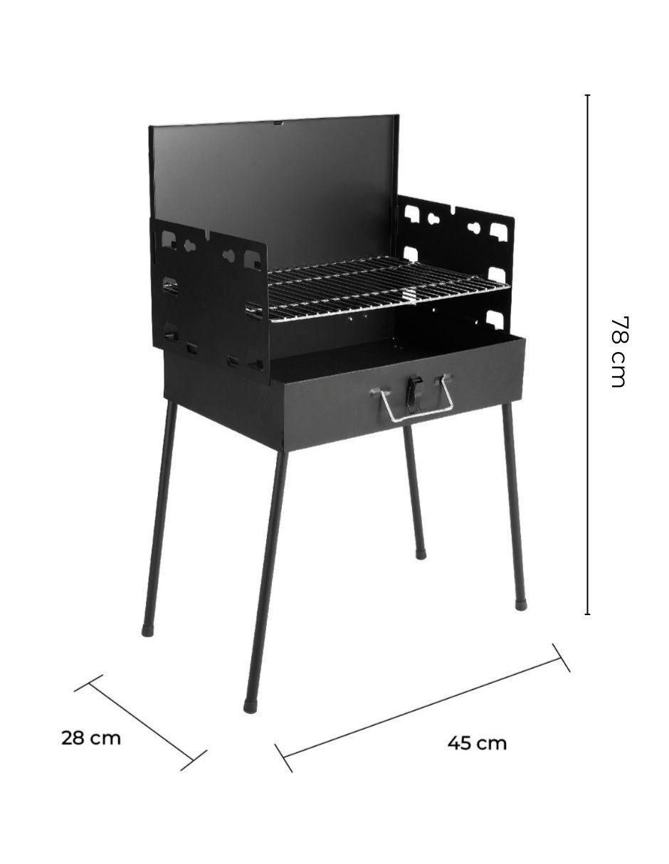 Asador de carbón 11