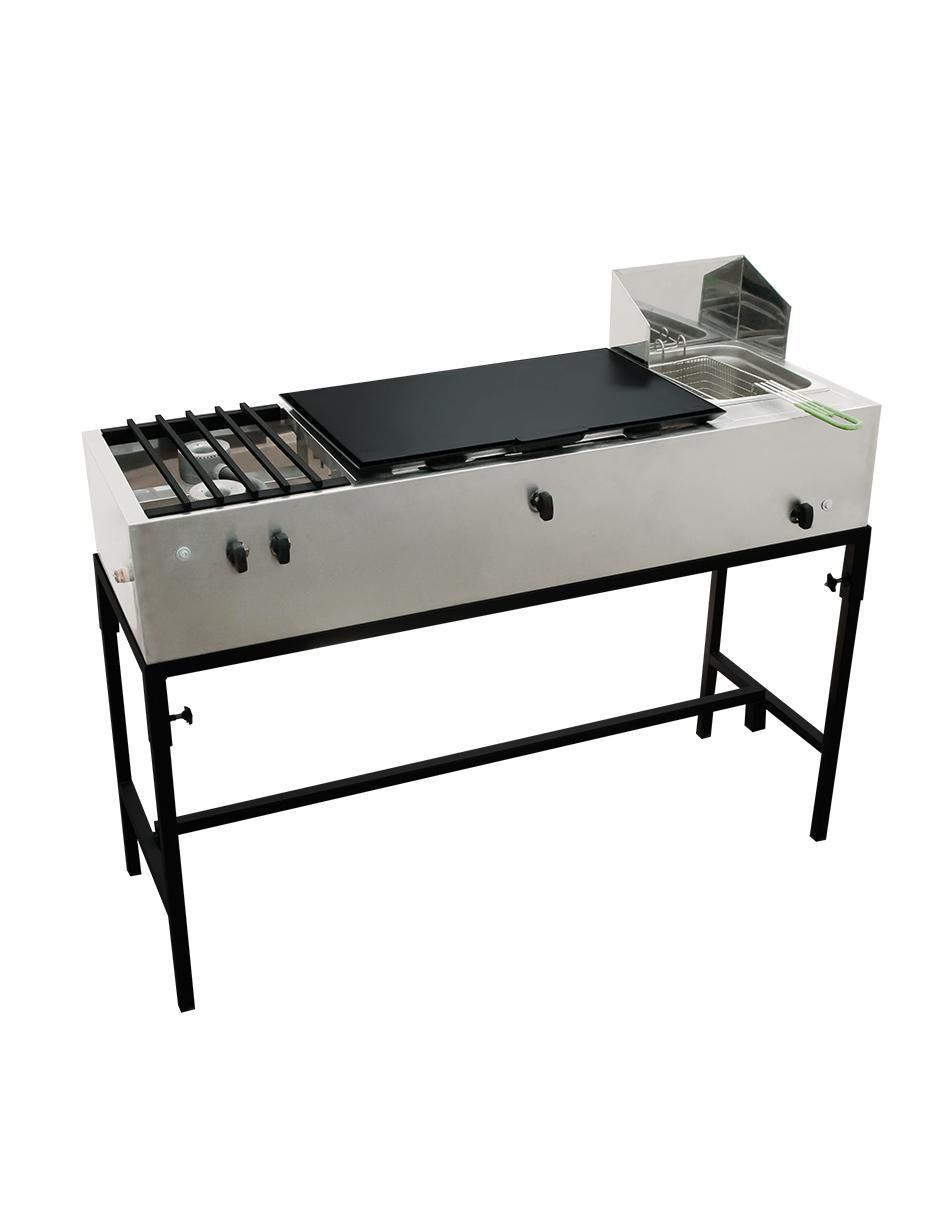 Plancha EMO-022 de acero inoxidable