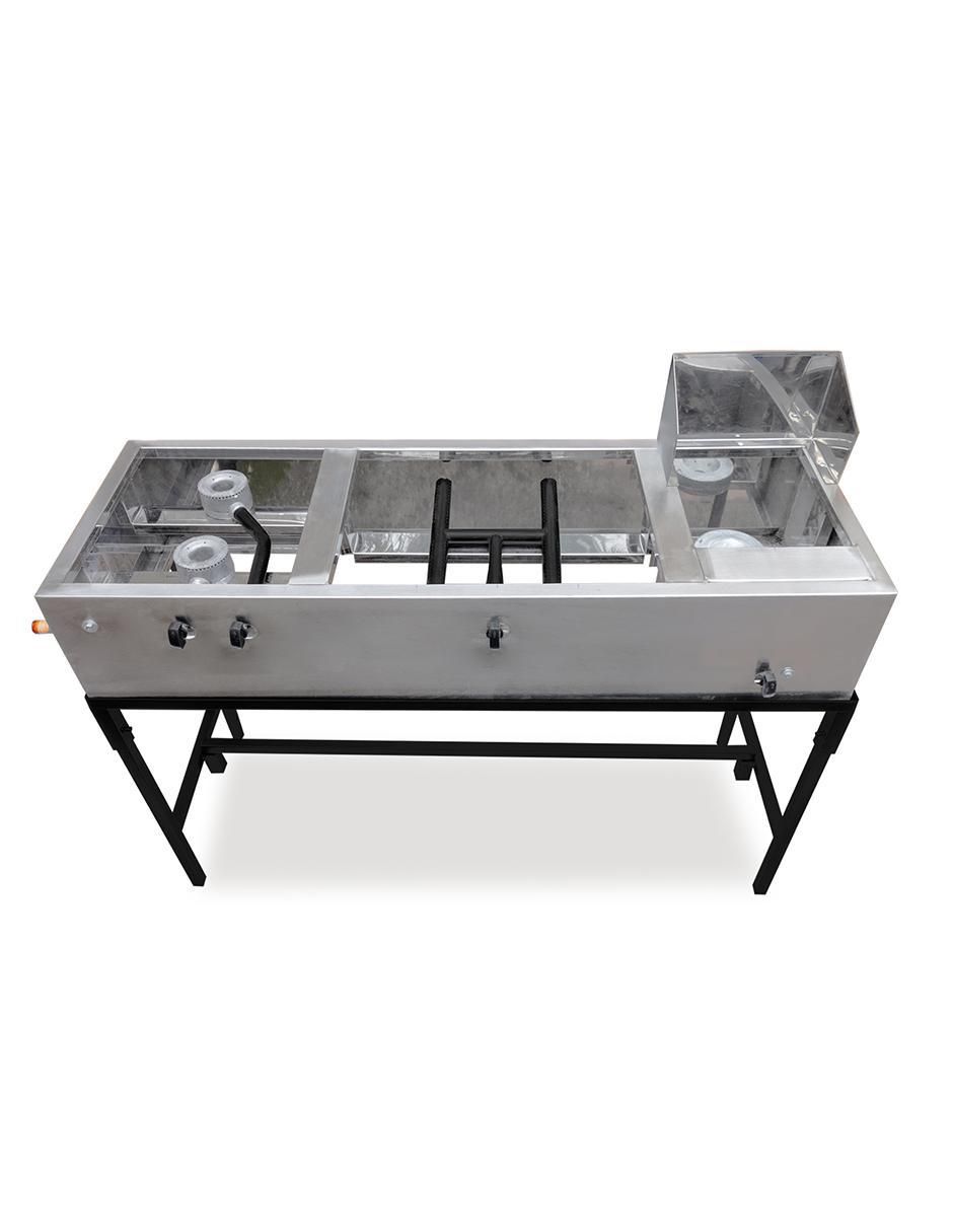 Plancha EMO-022 de acero inoxidable 4