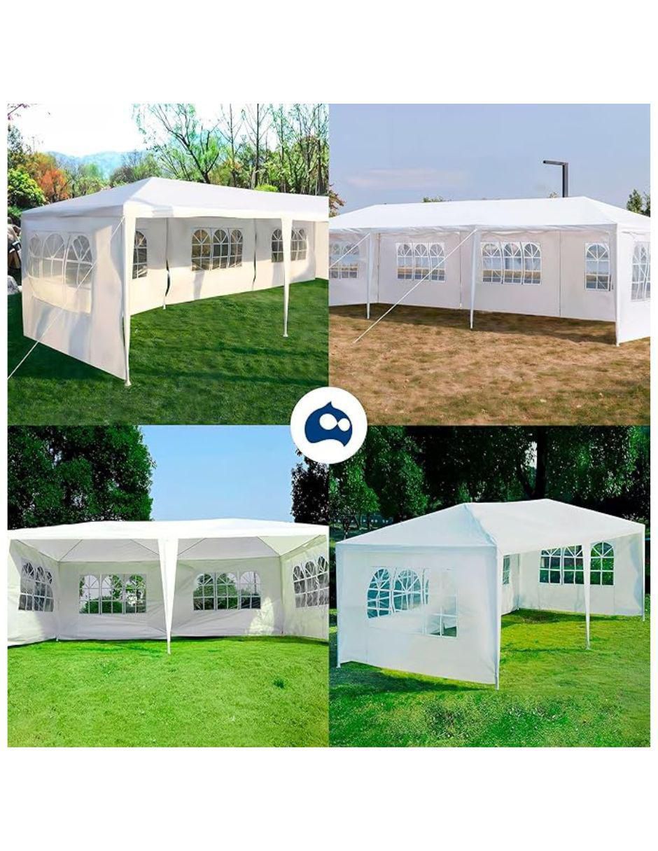 Carpa ancho 300 cm x largo 600 cm 6