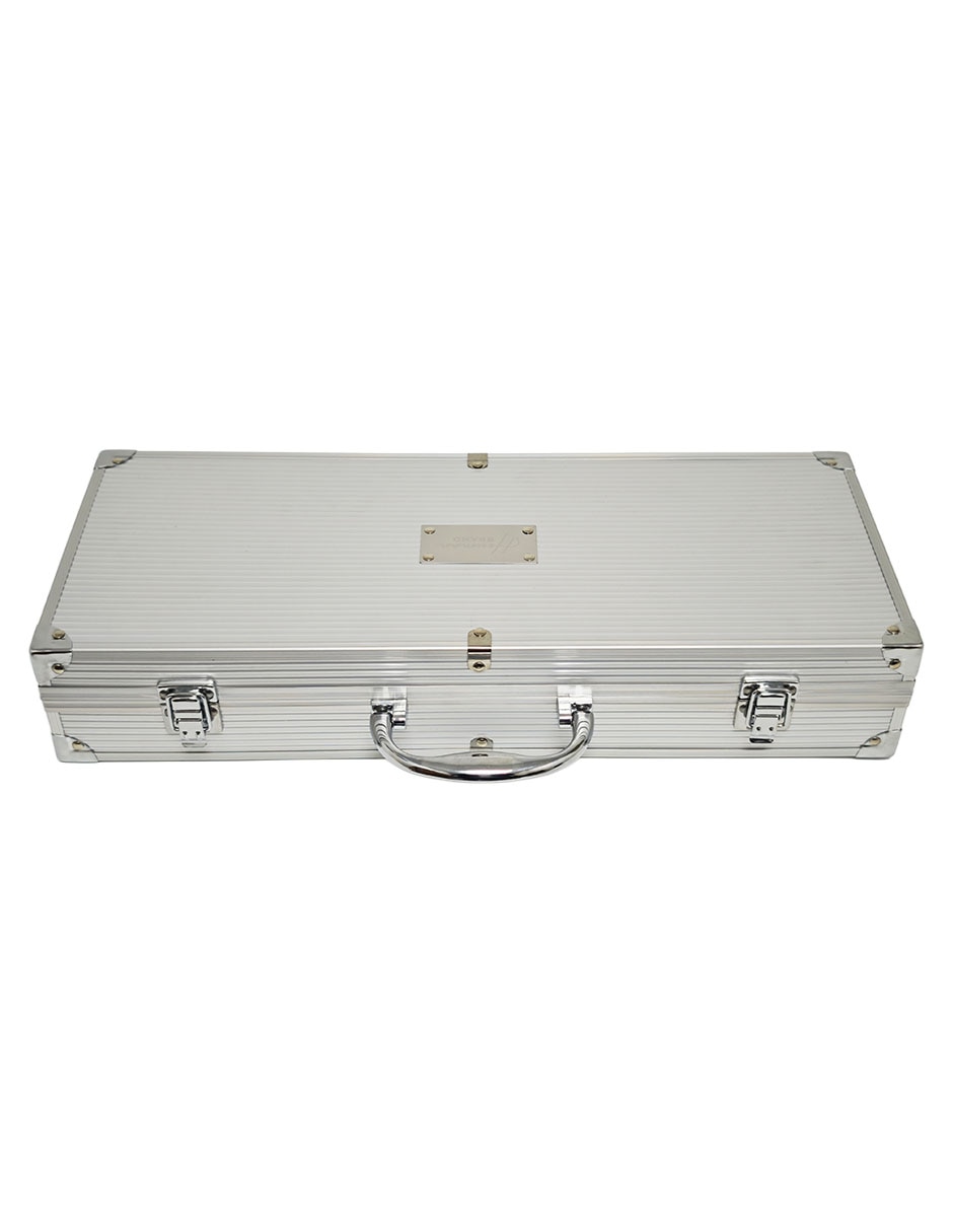 Set utensilios para asar de acero inoxidable 4