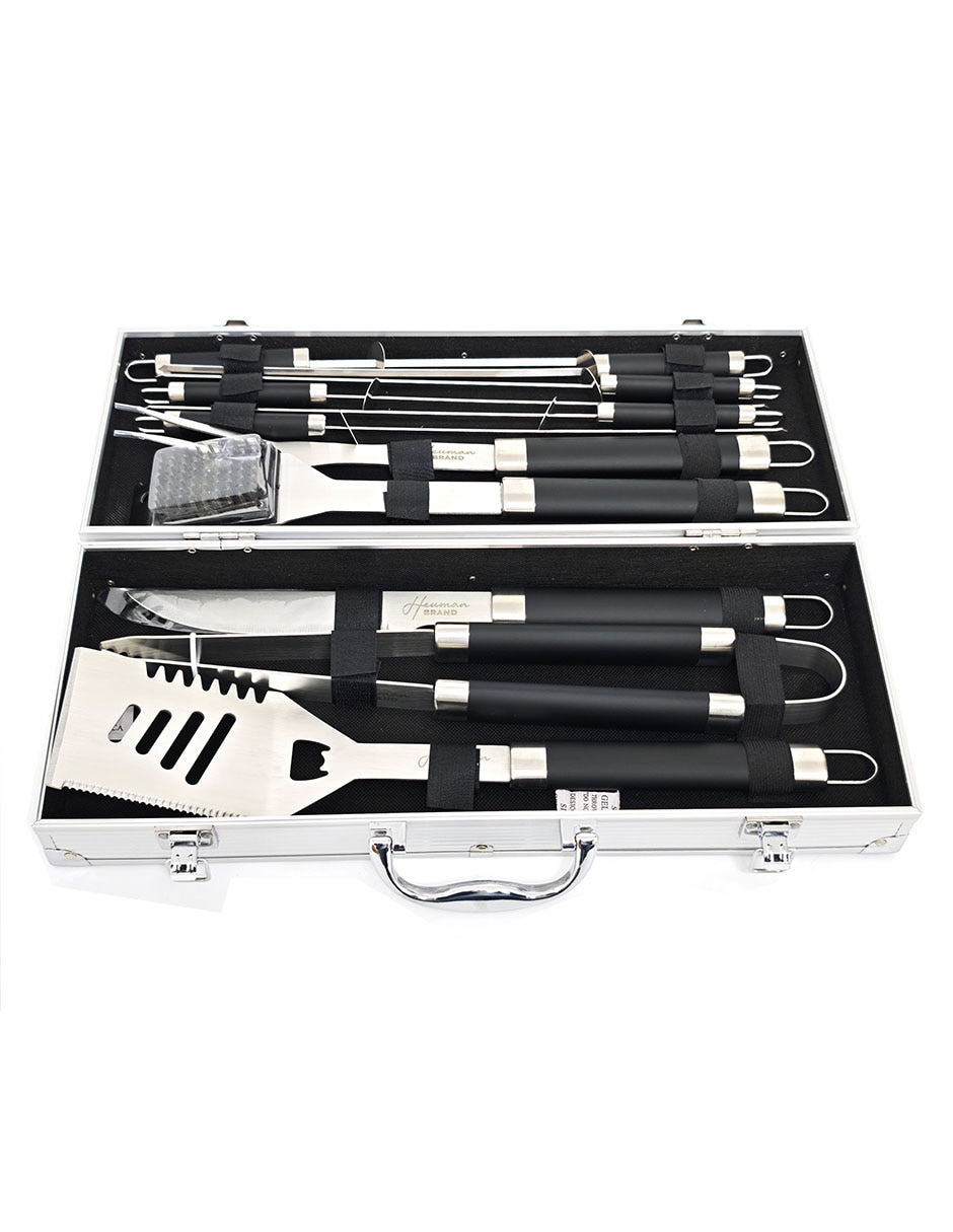 Set utensilios para asar de acero inoxidable 5