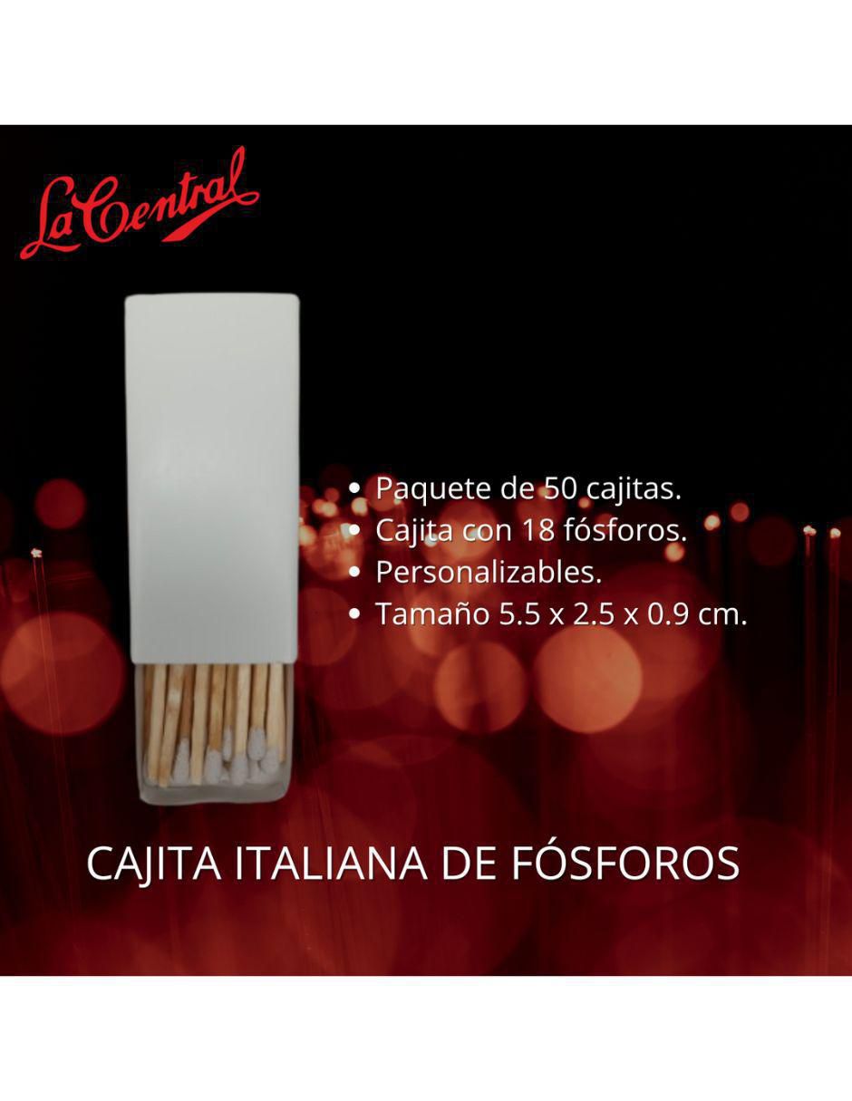 Paquete de fósforos parrillero 5