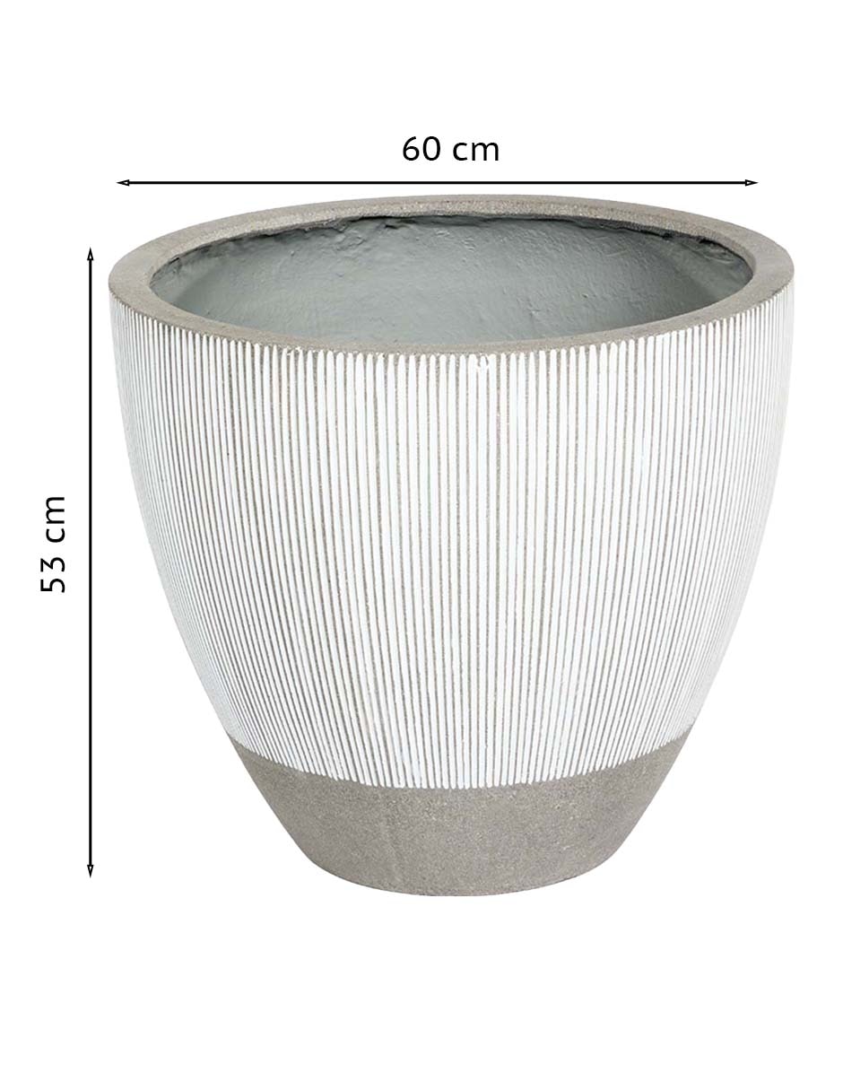 Maceta de fibra de cemento 6