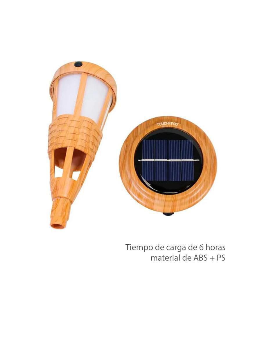 Lámpara solar LED 4 piezas 2