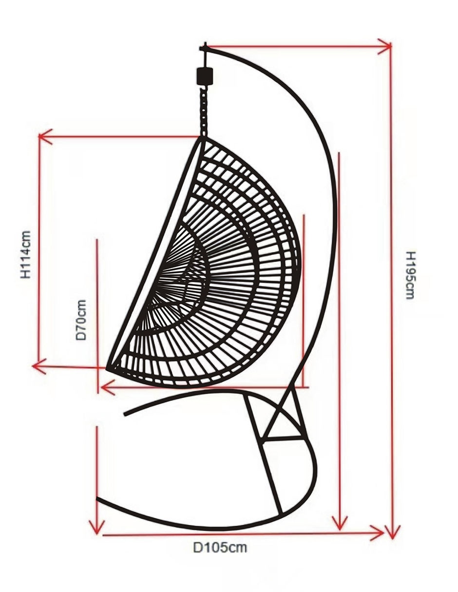Columpio de jardín Haus 9