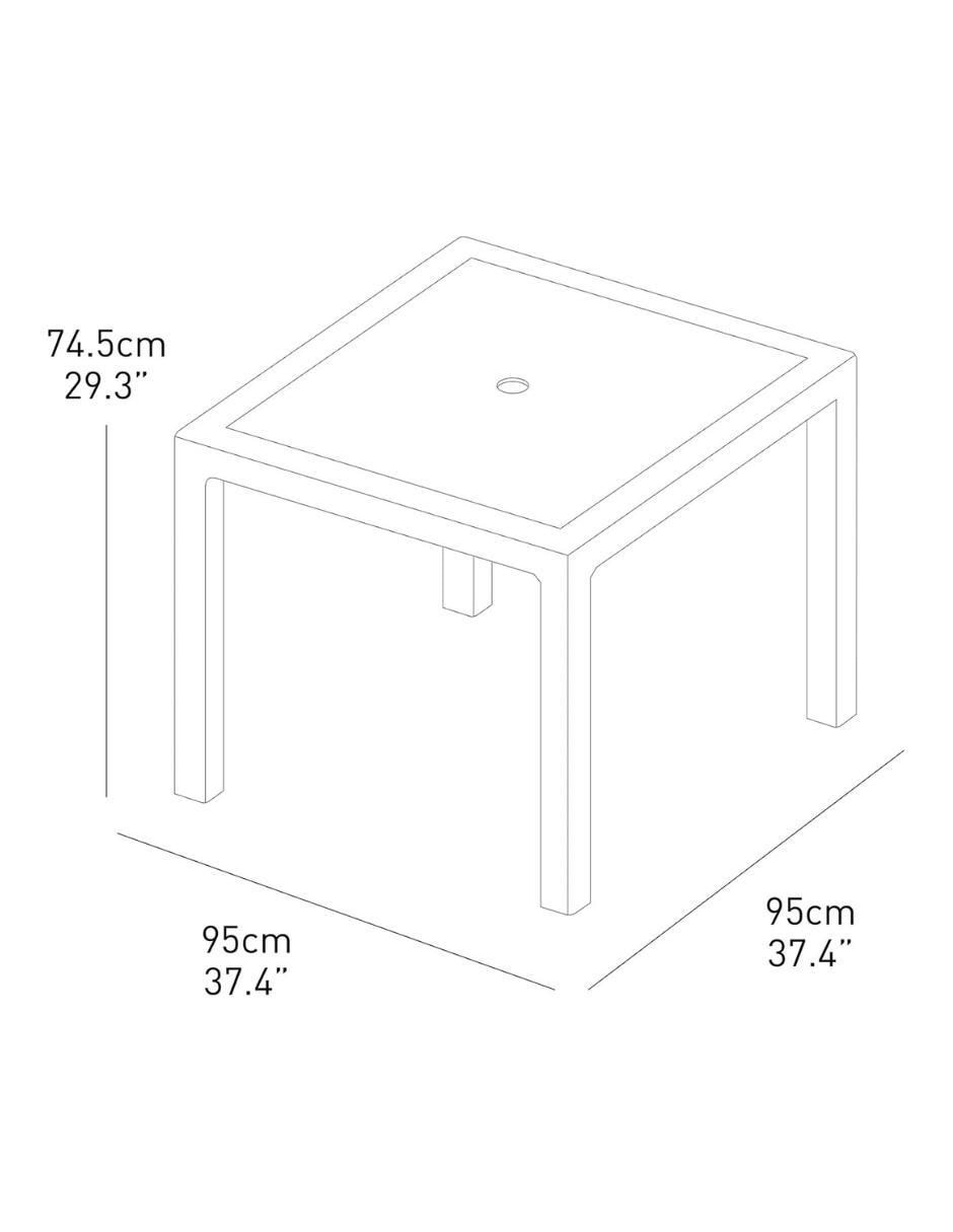 Mesa de comedor Quartet 7