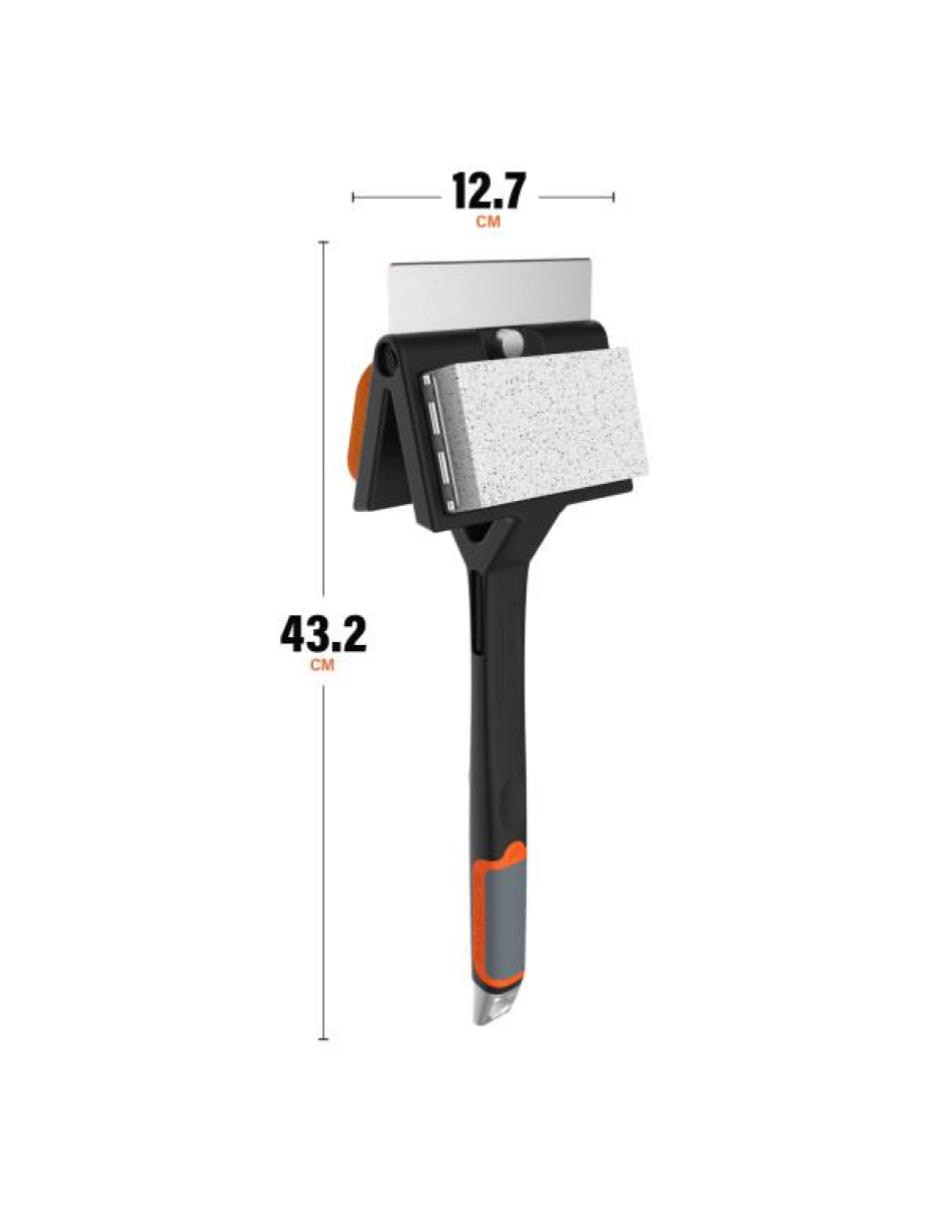Rastrillo para carbón de acero inoxidable 6