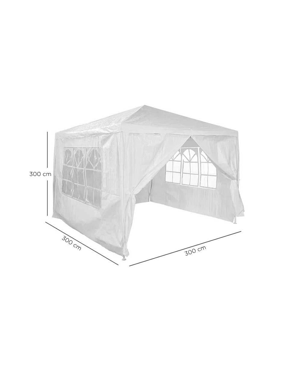 Carpa ancho 300 cm x largo 300 cm 5