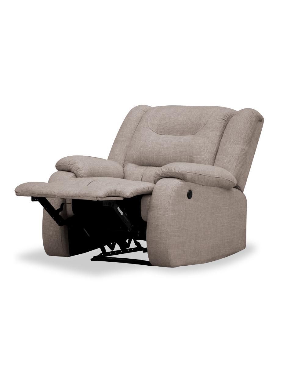 Reclinable Liam con USB+C Jöm de acero inoxidable