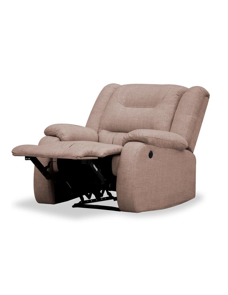 Reclinable Liam con USB+C de acero inoxidable 2