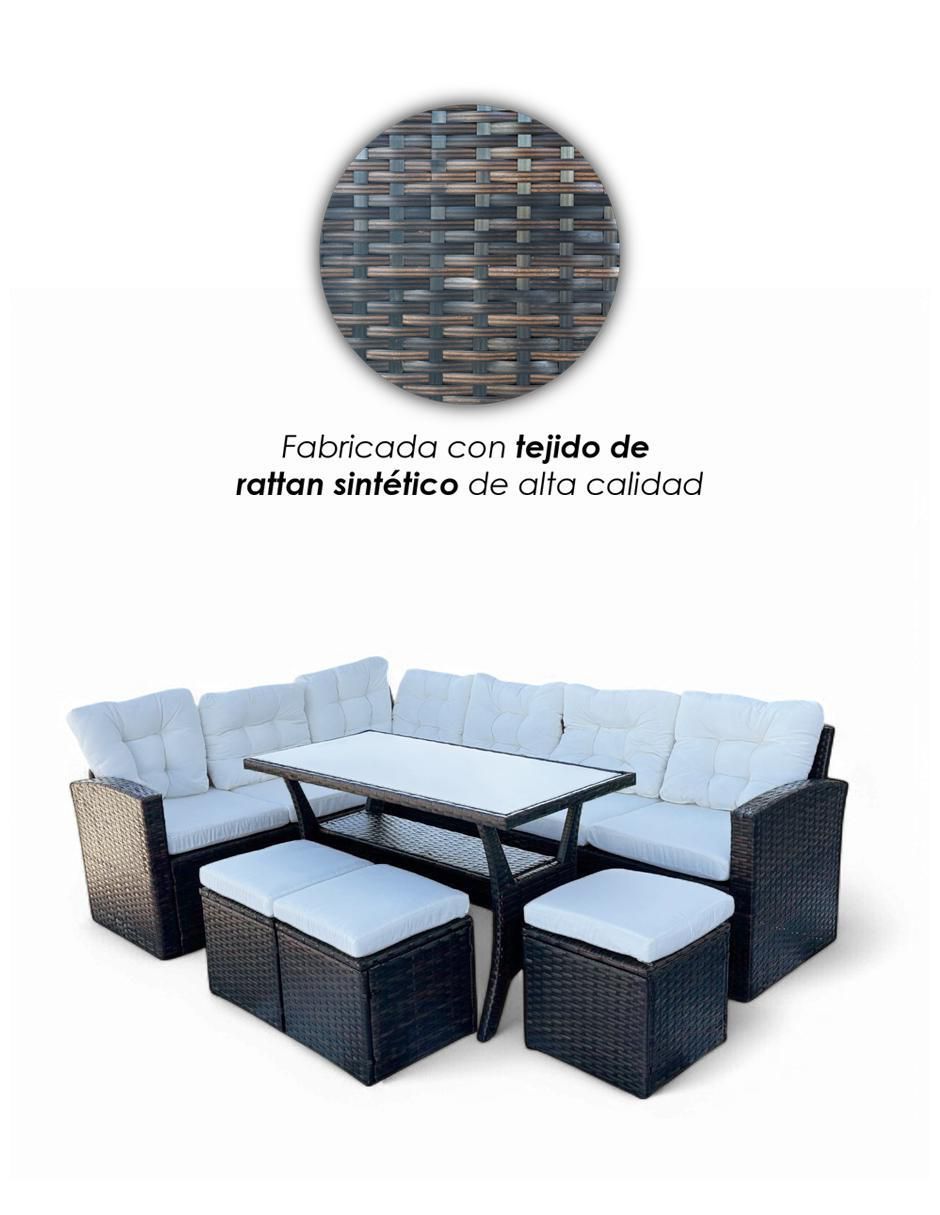 Set sala exterior 8