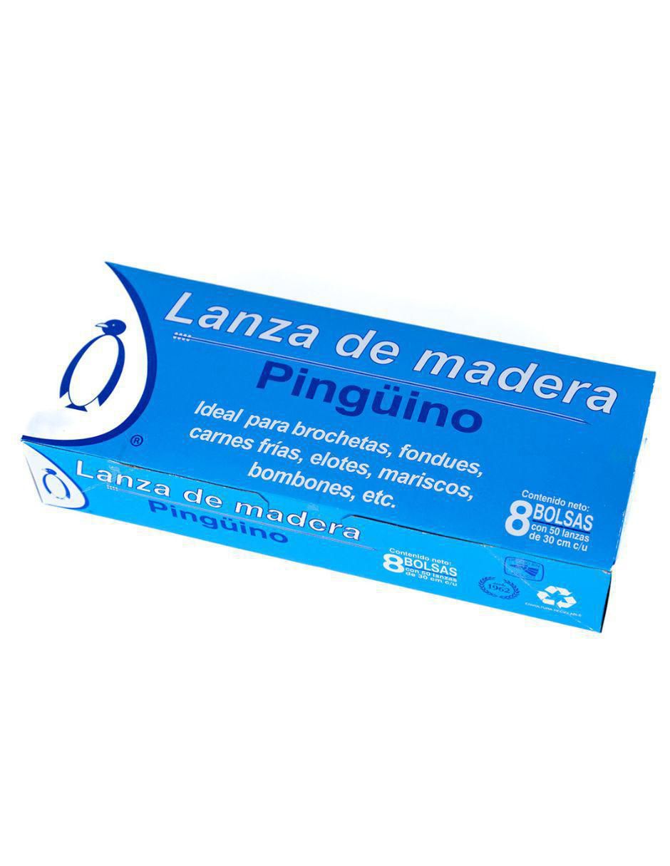Set de brochetas de madera 50 piezas 3