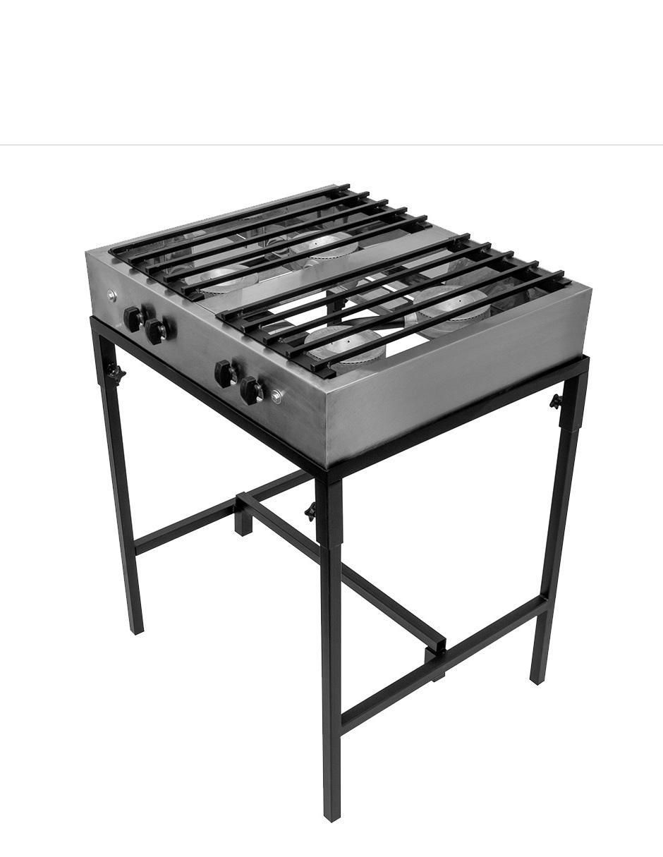 Parrilla de acero inoxidable 2
