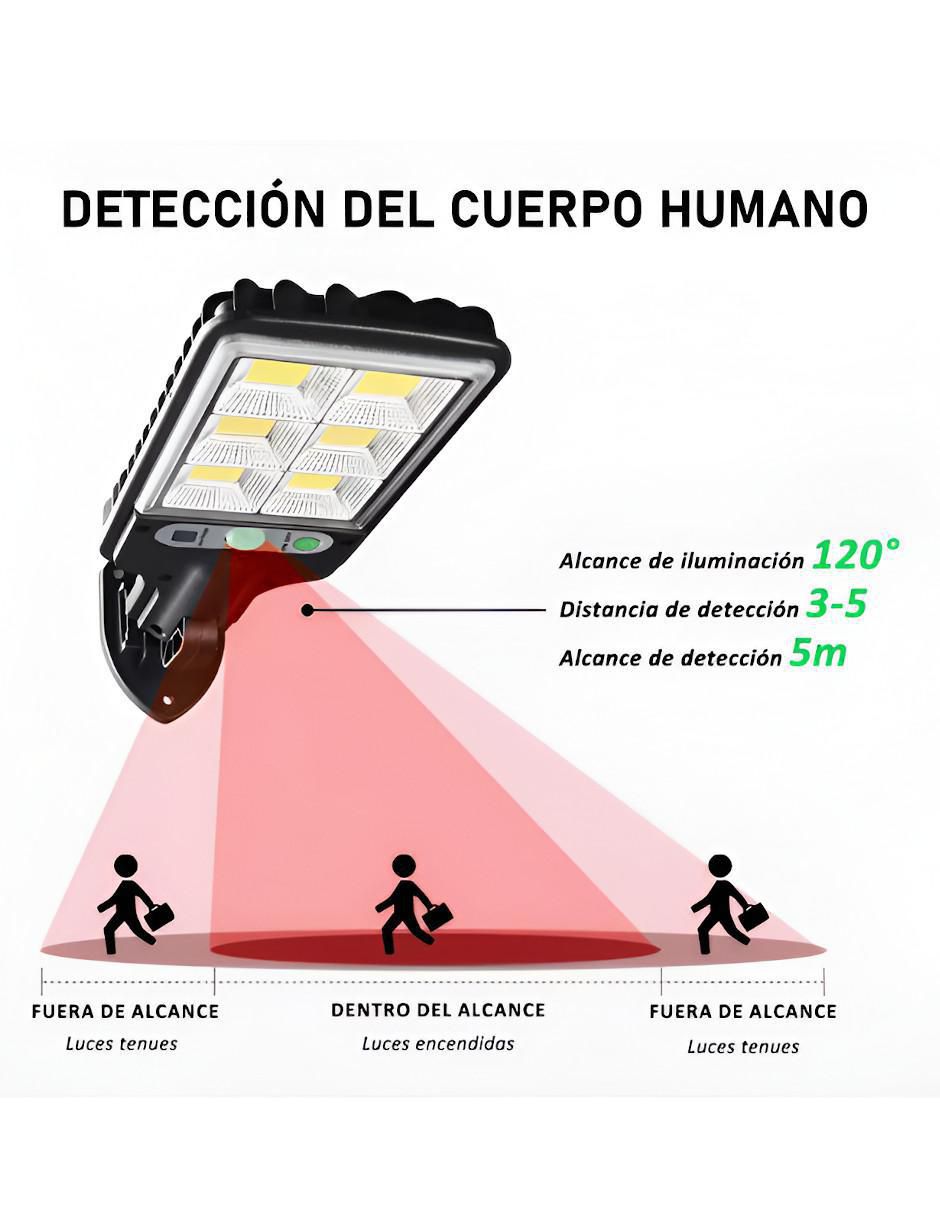 Lámpara solar LED 4 piezas 4