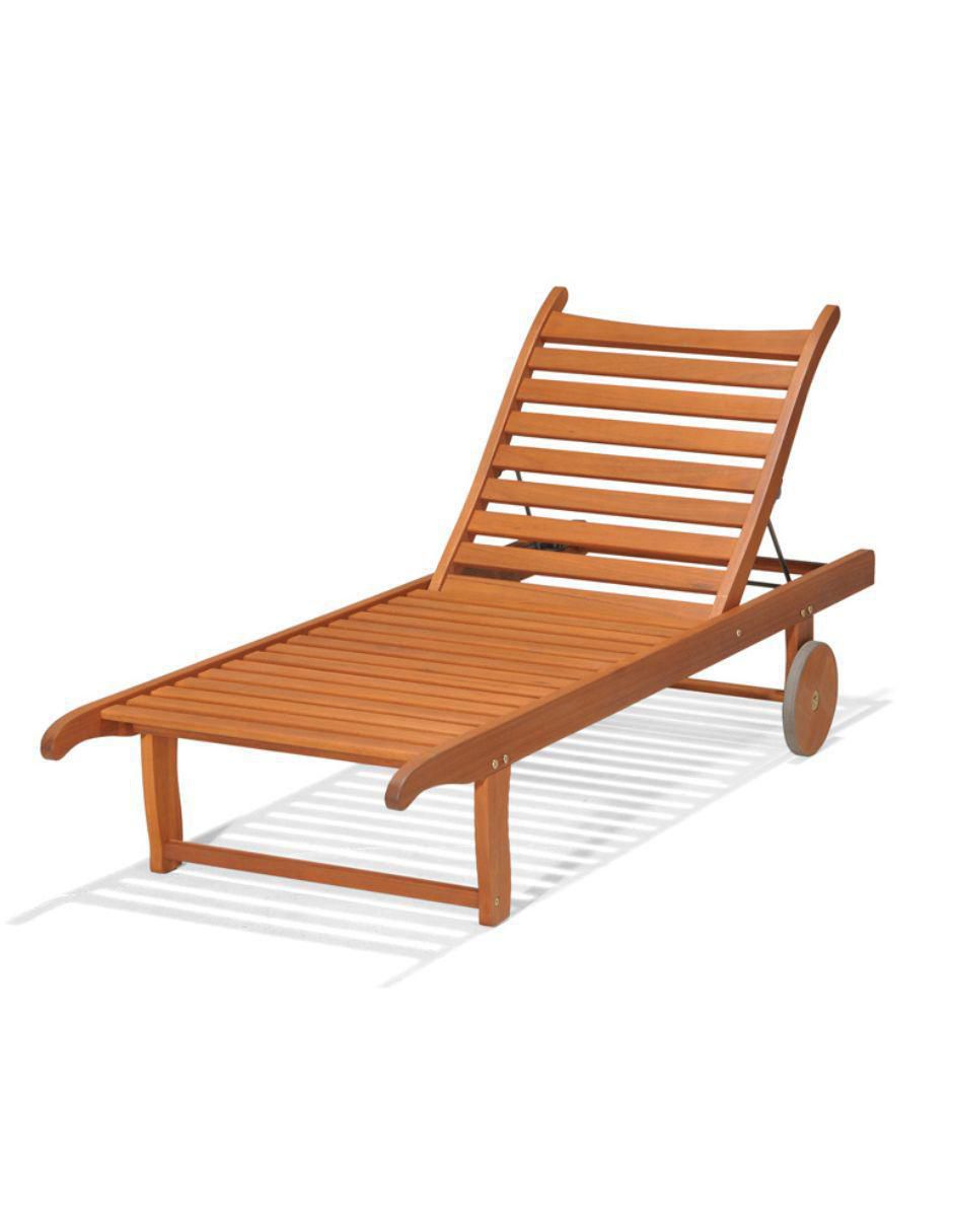 Camastro Phuket de madera eucalipto