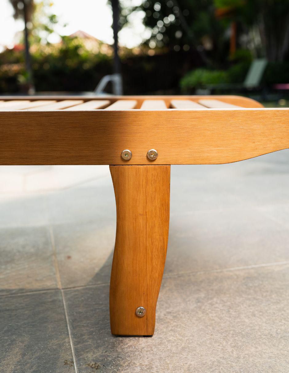 Camastro Phuket de madera eucalipto 4