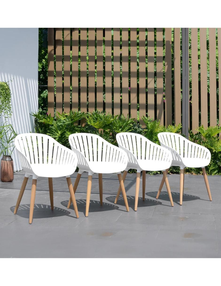 Comedor Mykonos para 8 personas de madera de teca 11