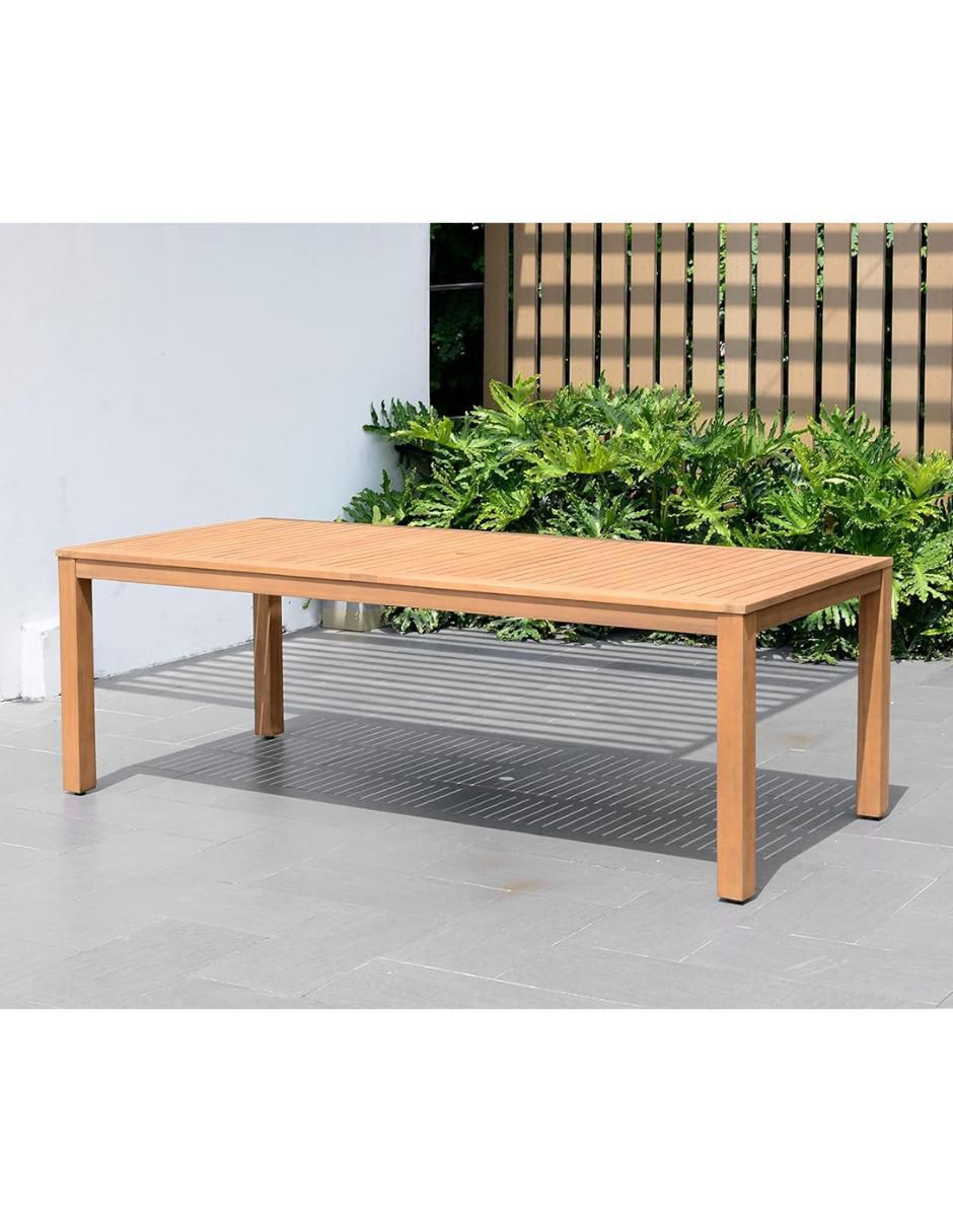 Comedor Mykonos Midtown Concept para 8 personas de madera de teca