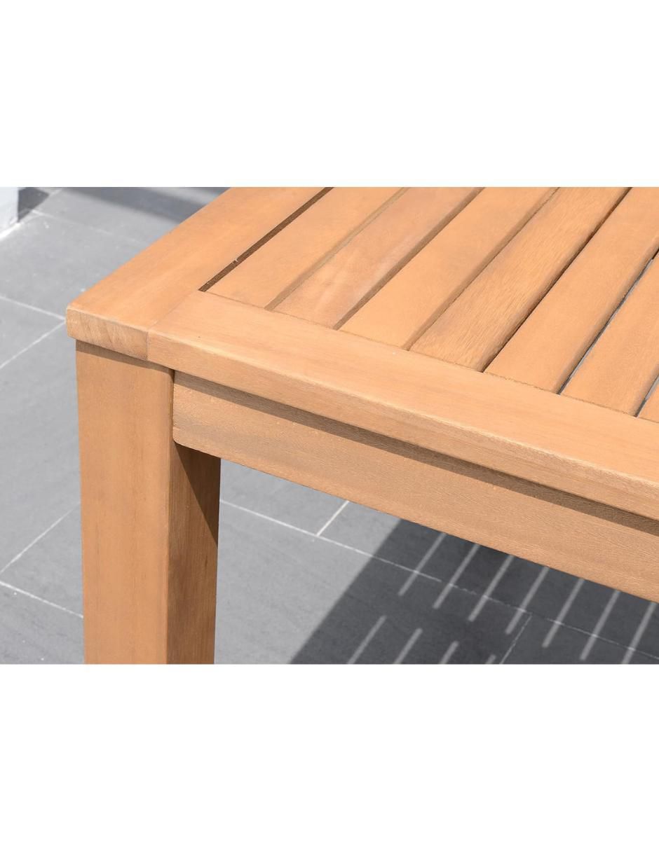 Comedor Mykonos Midtown Concept para 8 personas de madera de teca
