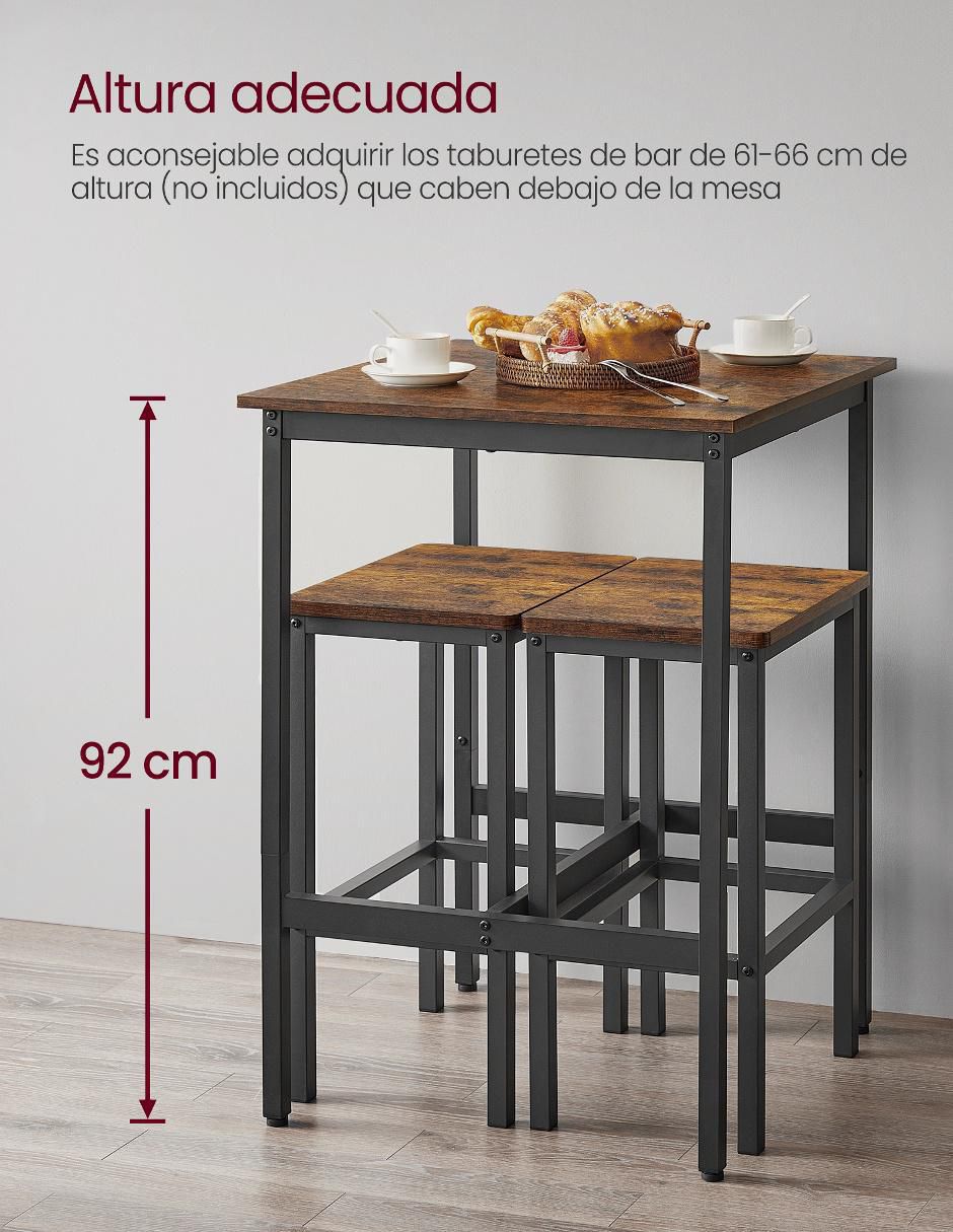 Comedor Delon para 2 personas de MDF 2