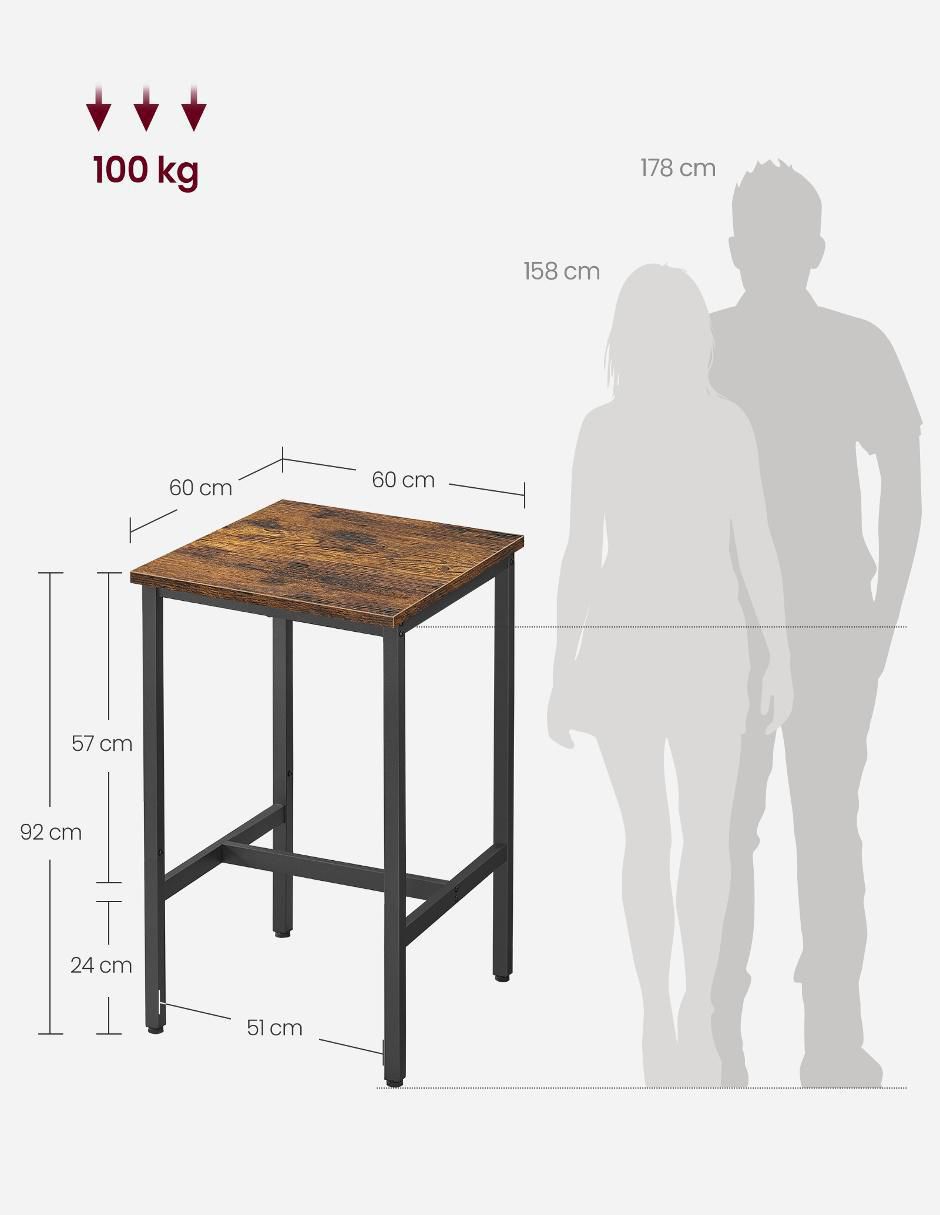 Comedor Delon para 2 personas de MDF 4