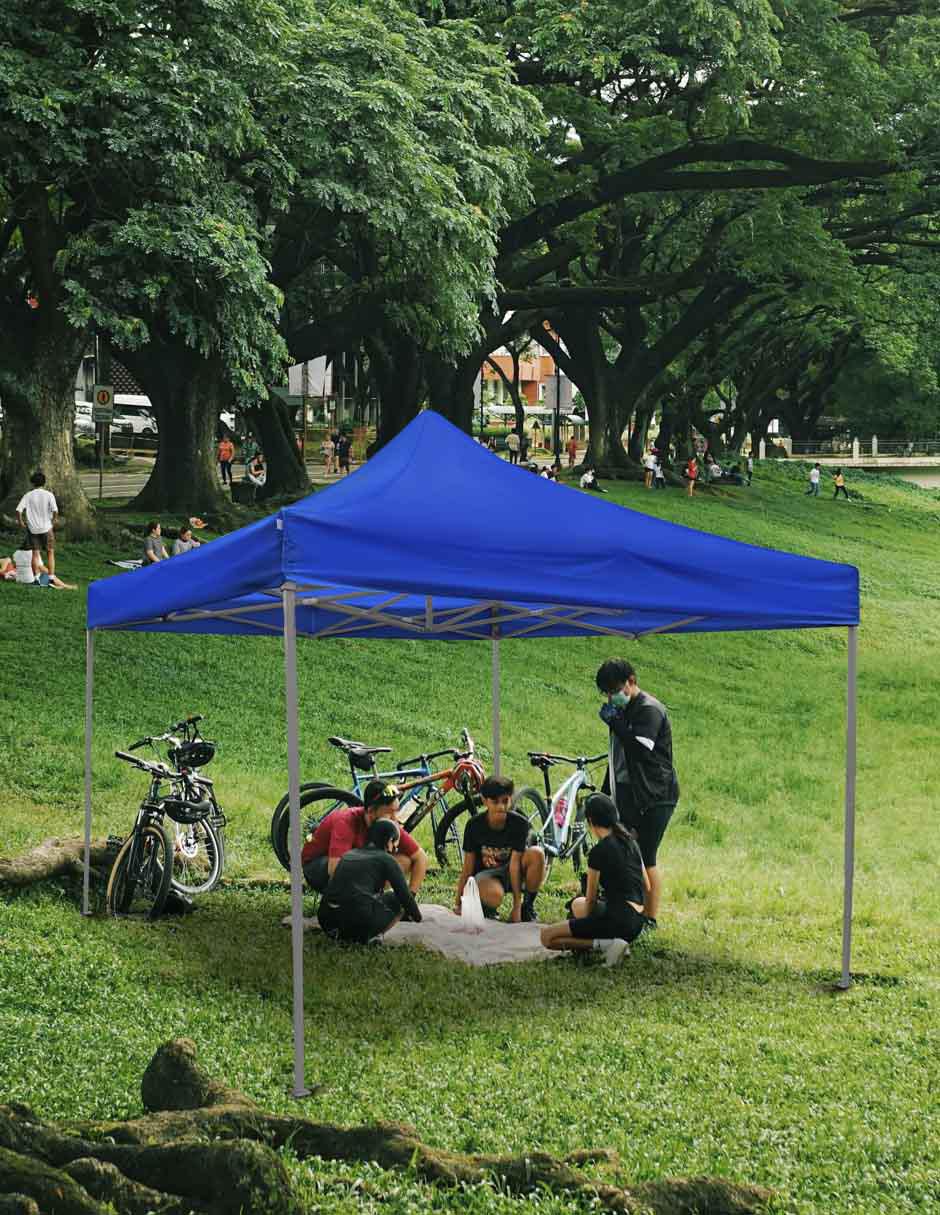 Carpa ancho 300 cm x largo 300 cm 4