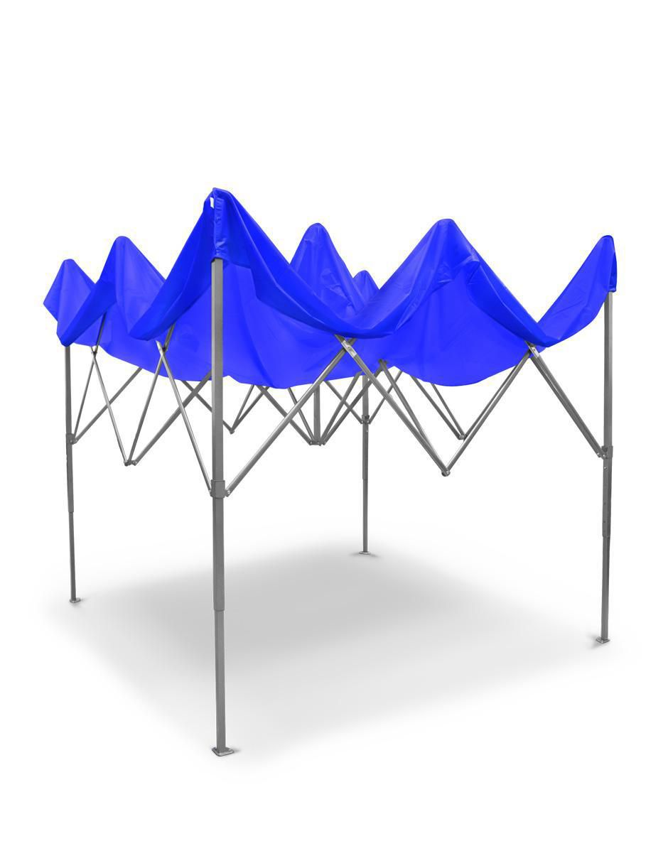 Carpa ancho 300 cm x largo 300 cm 6